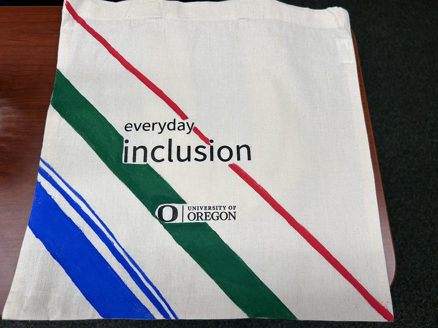 Everyday Inclusion decorated bag