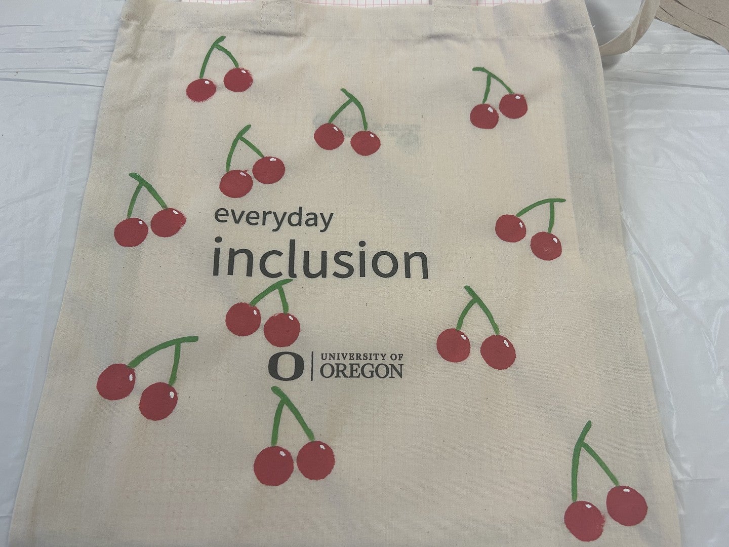 Everyday Inclusion decorated bag