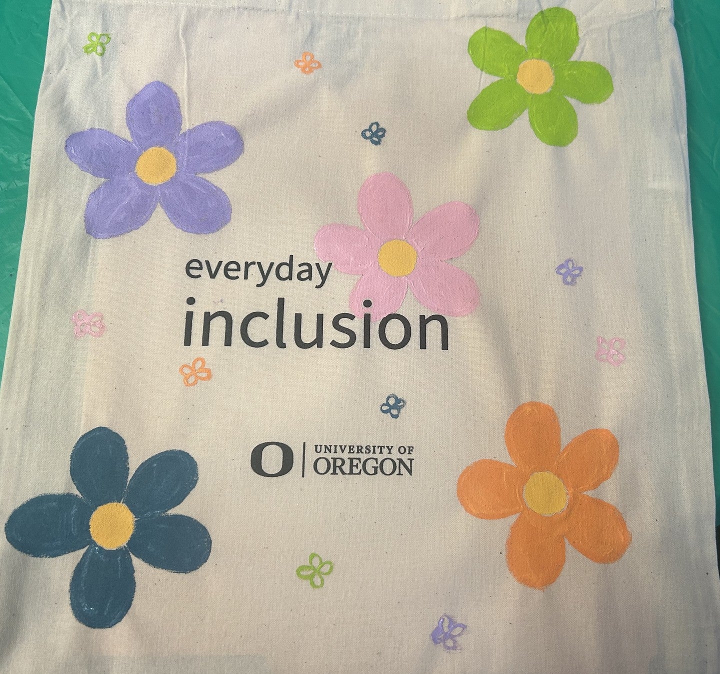 Everyday Inclusion decorated bag