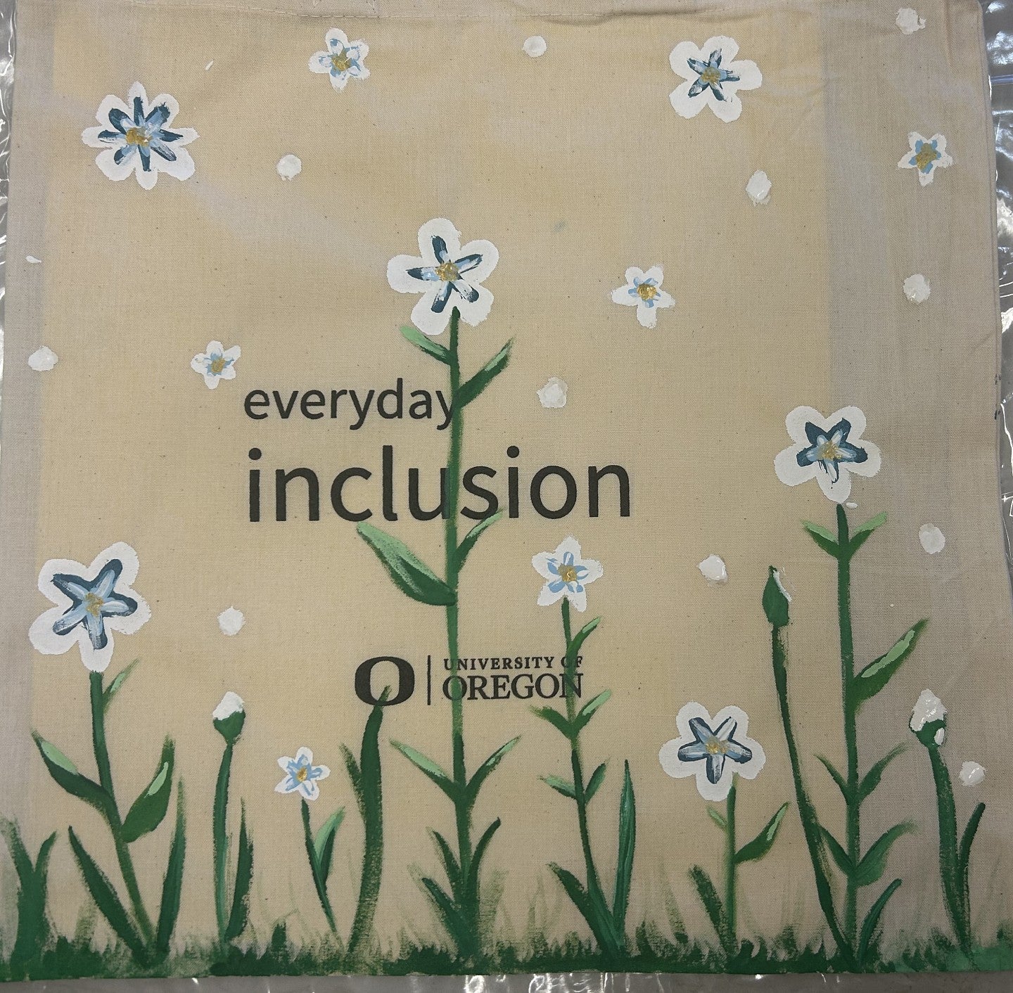 Everyday Inclusion decorated bag