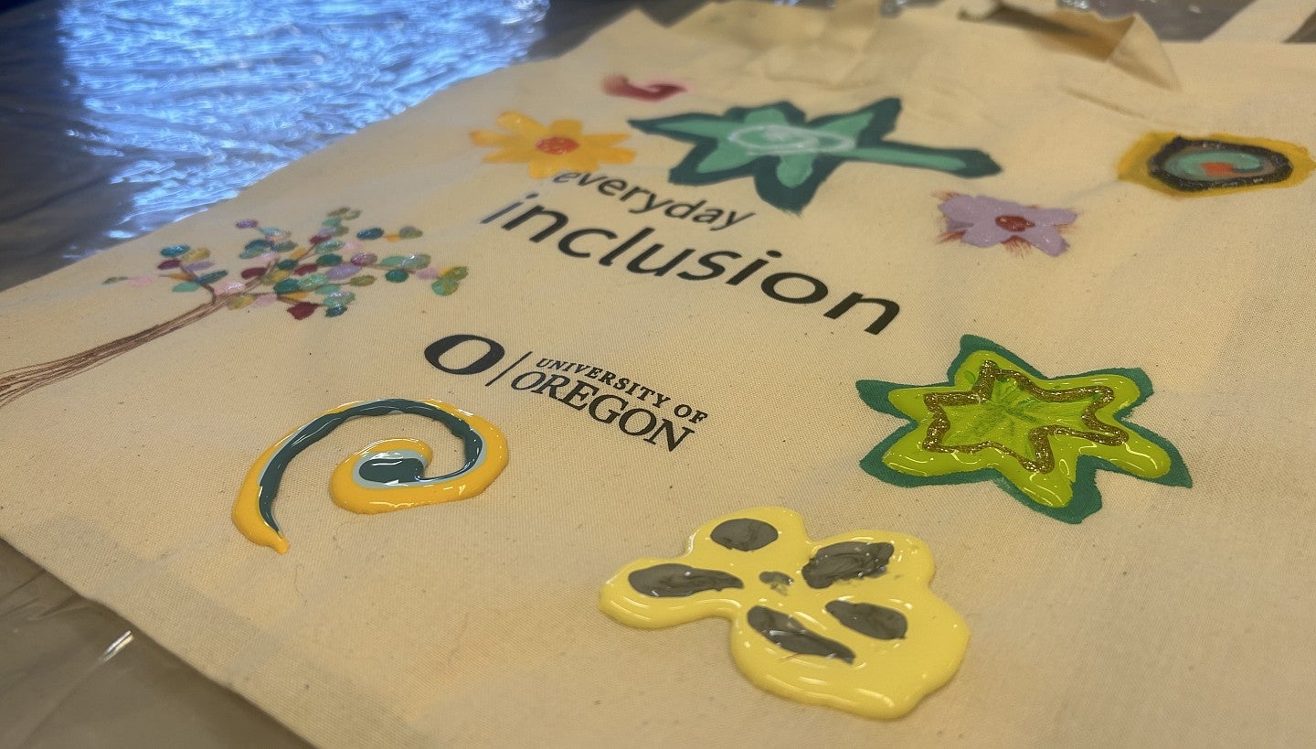 Everyday Inclusion decorated bag