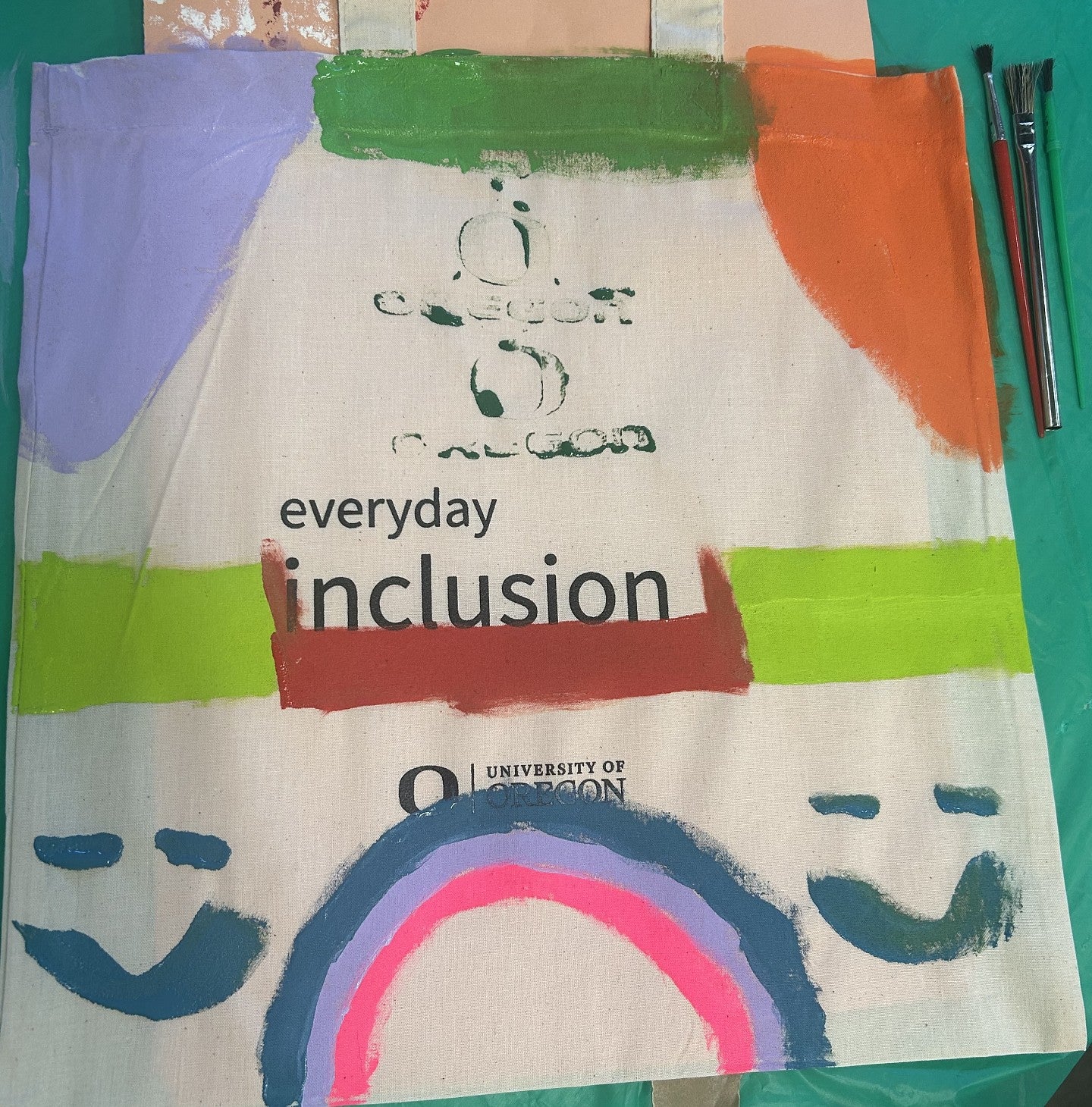 Everyday Inclusion decorated bag